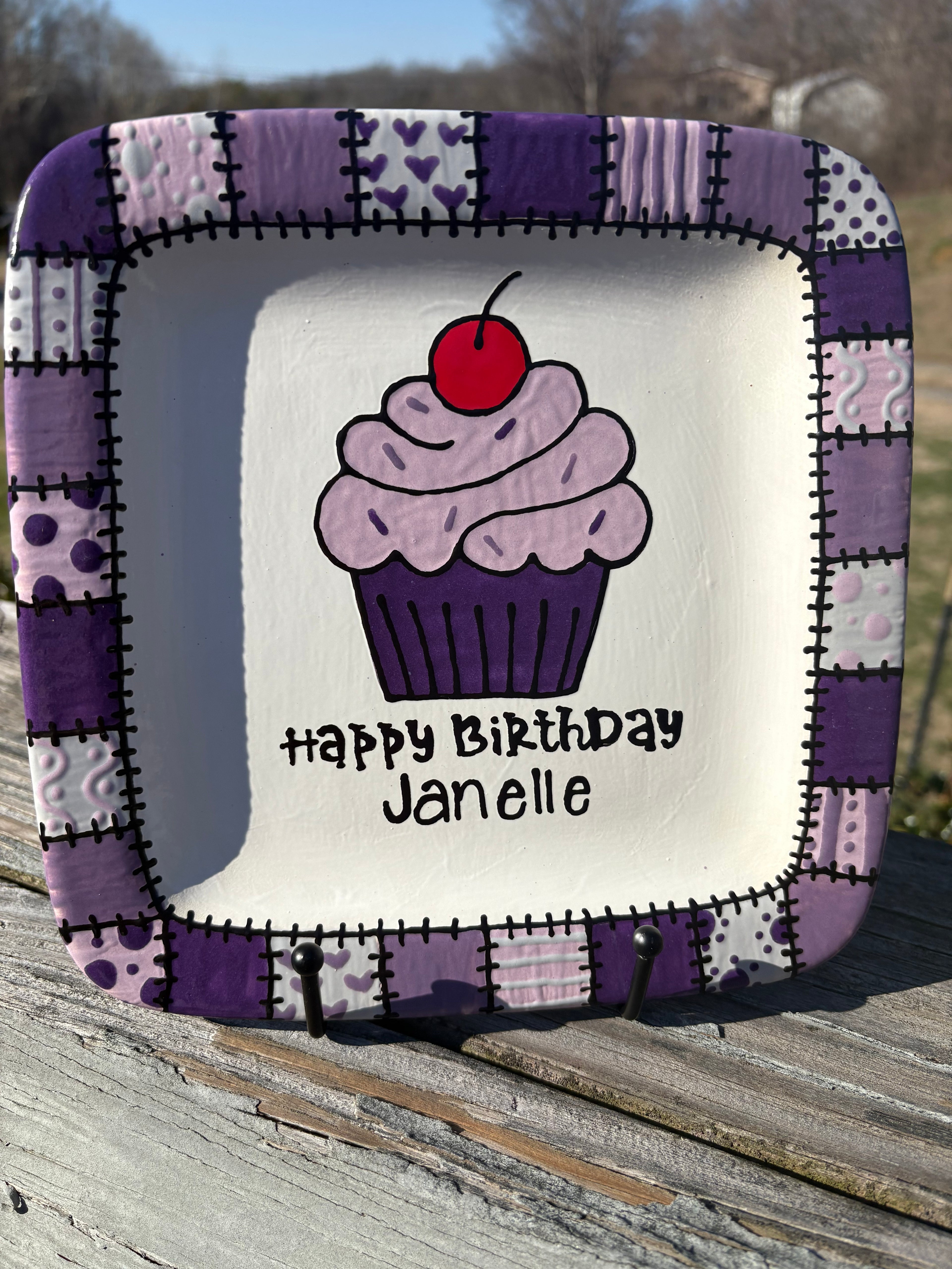 Birthday Plate – Design 3
