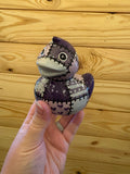 Ceramic Rubber Duck – Patchwork Design